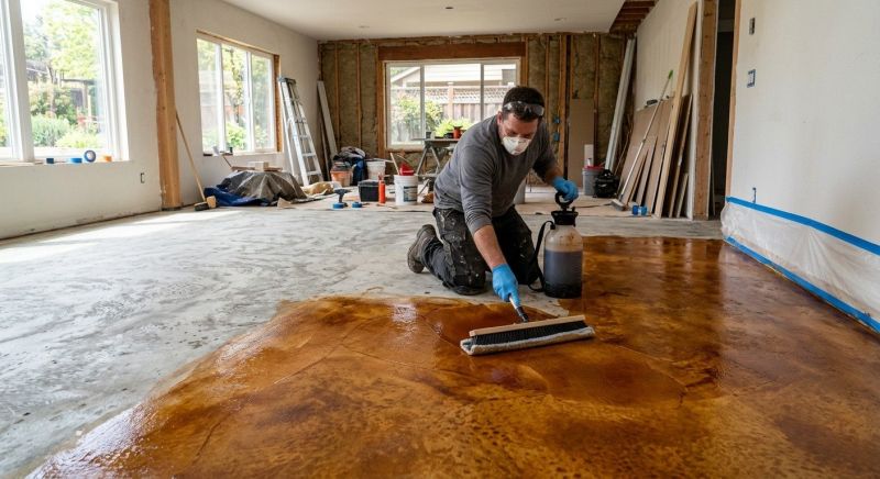 Cement Staining in Corpus Christi, TX