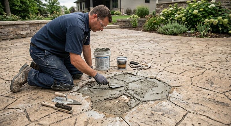 Decorative Concrete Repair in Clarksville, TN