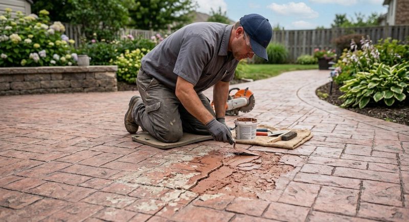 Decorative Concrete Repair in Essex County, NJ