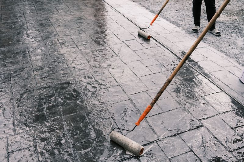 Decorative Concrete Repair in Roswell, GA