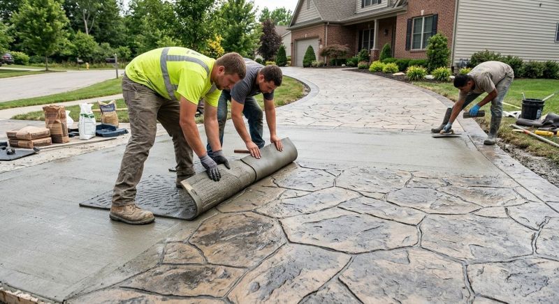 Garage Concrete Finishing in Dallas, TX