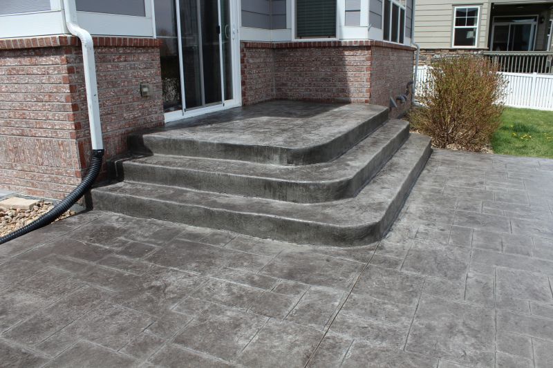 Stamped Concrete Patio Installation in Corpus Christi, TX