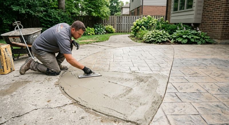 Stamped Concrete Service in Corpus Christi, TX